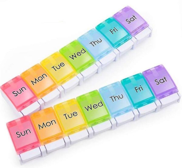 7 x 3 Plastic Medicine Box - Image 3