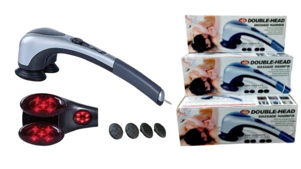 Double Head Massager – Best Full-Body Electric Massager in Bangladesh for Deep Tissue & Muscle Relief - Image 3