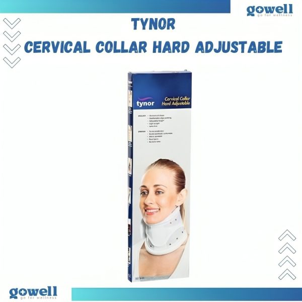 Tynor Cervical Collar Hard Adjustable. Product Code : B - 03. - Image 2