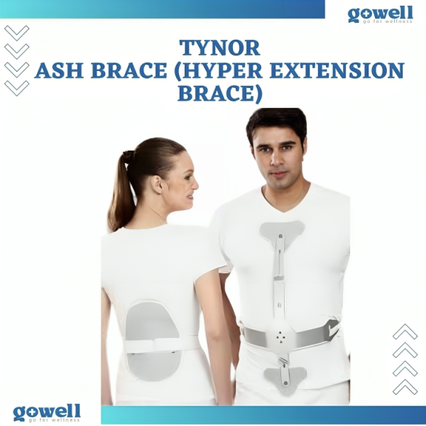 Tynor Ash Brace (Hyper Extension Brace) – Reliable Spinal Support by Go Well - Image 2