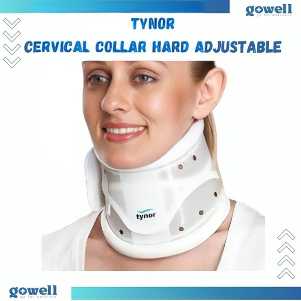 Tynor Cervical Collar Hard Adjustable. Product Code : B - 03.