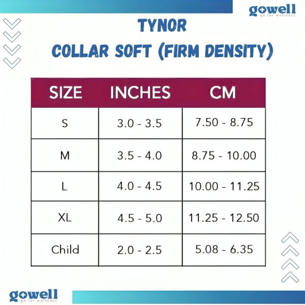 Tynor Collar Soft (Firm Density). Product Code: B - 01 - Image 4