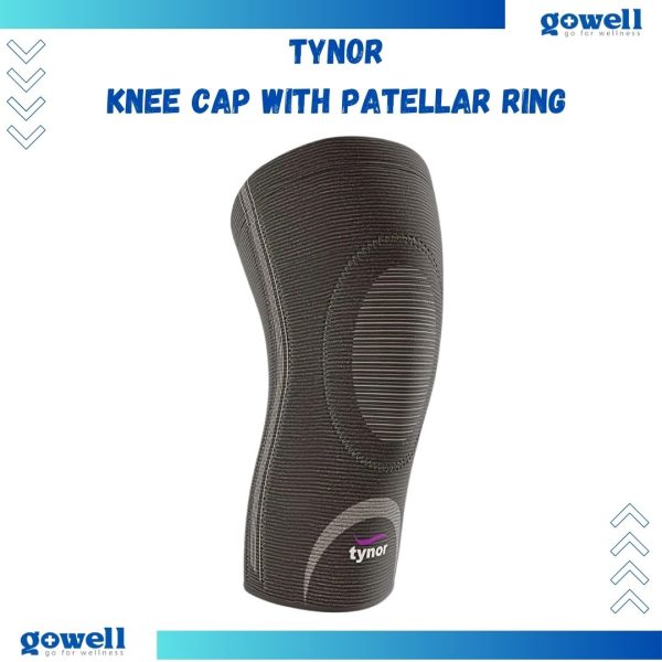 Tynor Cap With Patellar Ring – Targeted Knee Support by Go Well. Product Code: D - 07 - Image 2