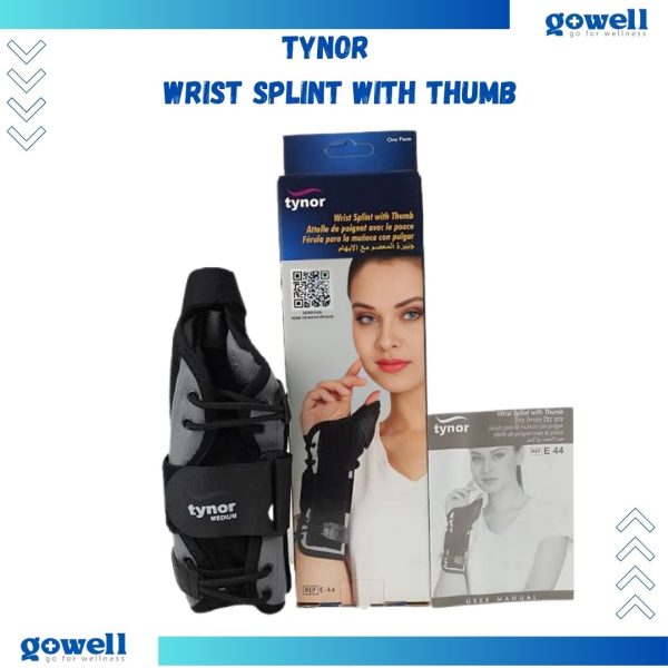 Tynor Wrist Splint With Thumb in Bangladesh. Product Code : E - 44 - Image 3