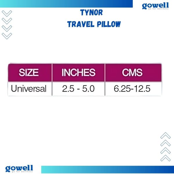 Tynor Travel Pillow. Product Code : I - 93 - Image 2