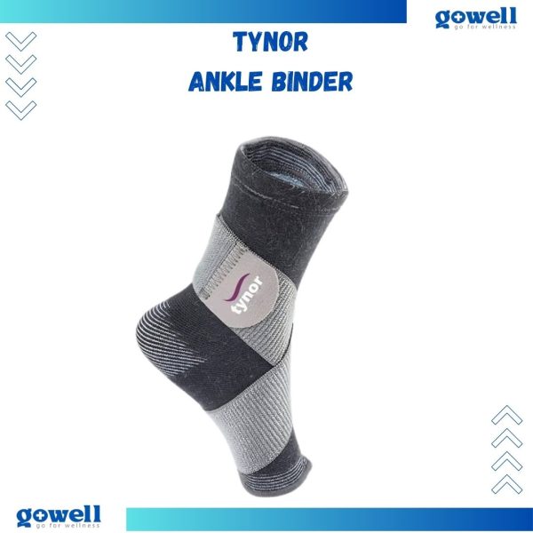 Tynor Ankle Binder – Secure Ankle Support by Go Well. Product Code : D - 01 - Image 2