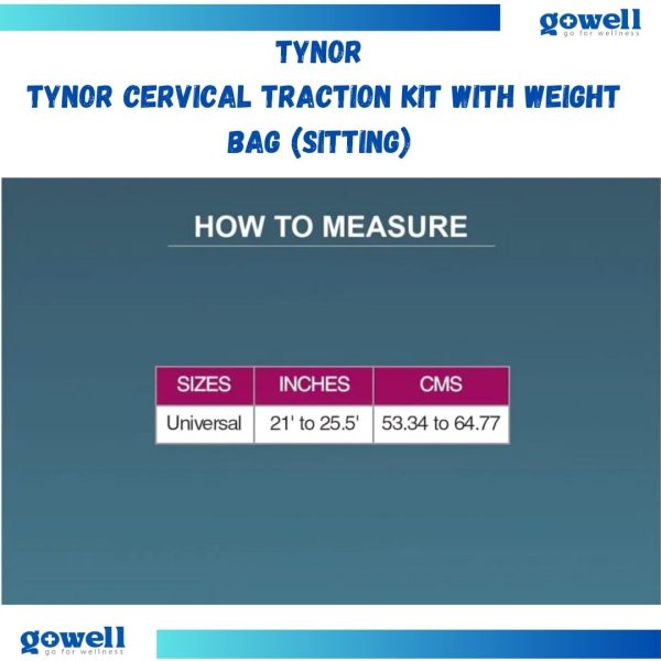 Tynor Cervical Traction Kit – Effective Sitting Neck Relief. Product Code : G - 25 - Image 4