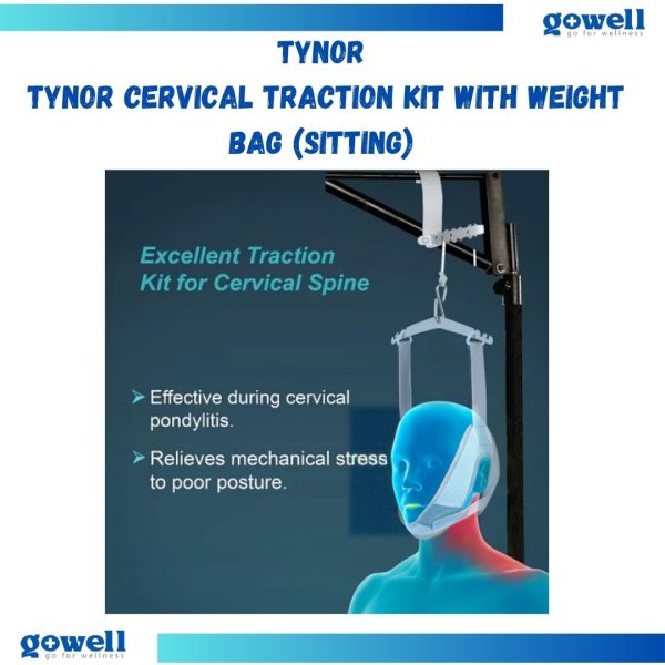 Tynor Cervical Traction Kit – Effective Sitting Neck Relief. Product Code : G - 25 - Image 2
