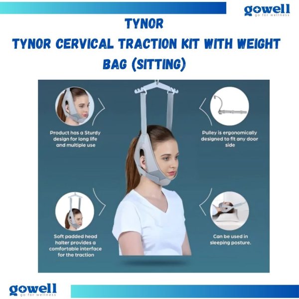 Tynor Cervical Traction Kit – Effective Sitting Neck Relief. Product Code : G - 25 - Image 3