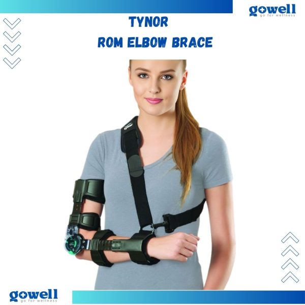 Tynor ROM Elbow Brace – Adjustable Support. Product Code : E - 46