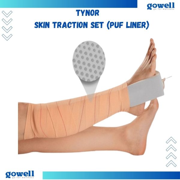 Tynor Skin Traction Set (PUF Liner) – Effective Orthopedic Support. Product Code : G - 01