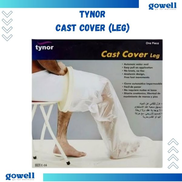 Tynor Cast Cover (Leg) – Reliable Waterproof Protection by Go Well. Product Code : C - 16 - Image 2