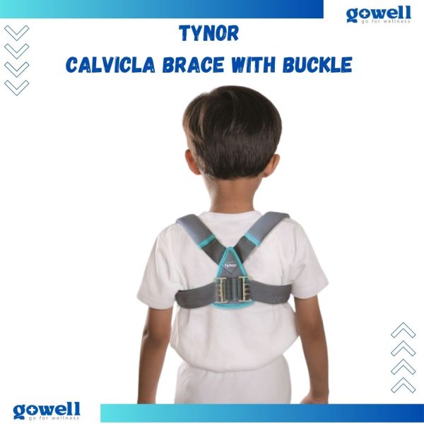 Tynor Clavicle Brace with Buckle – Effective Shoulder Support by Go Well. Product Code: C - 04 - Image 3