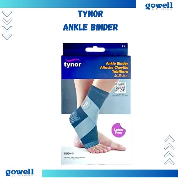 Tynor Ankle Binder – Secure Ankle Support by Go Well. Product Code : D - 01 - Image 3