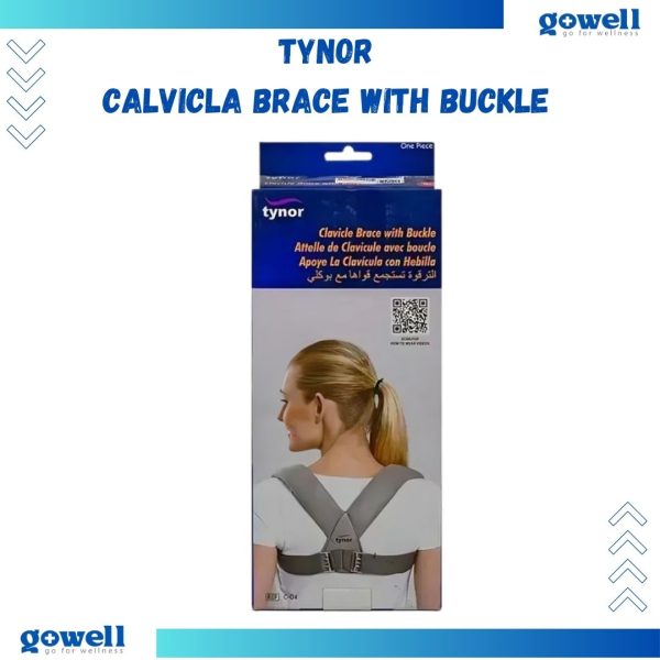 Tynor Clavicle Brace with Buckle – Effective Shoulder Support by Go Well. Product Code: C - 04 - Image 2