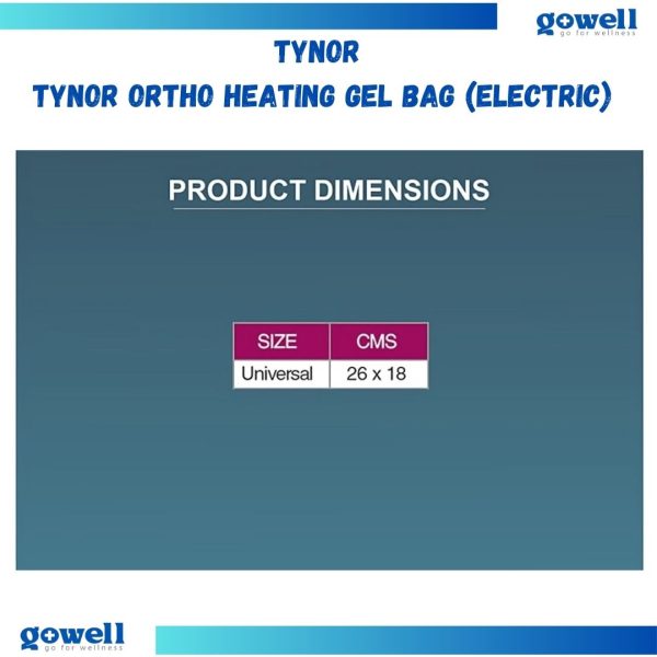 Tynor Ortho Heating Gel Bag (Electric). Product Code : I - 87 - Image 5