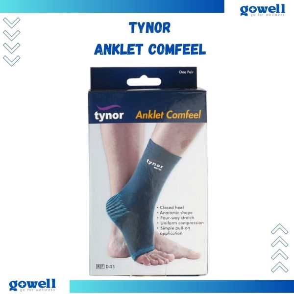 Tynor Anklet Comfeel . Product Code : D - 25 - Image 3