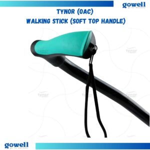 Tynor Walking Stick (Soft Top Handle). Product Code : L - 07