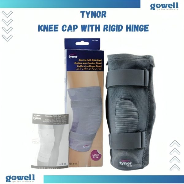 Tynor Knee Cap with Rigid Hinge – Secure Knee Support by Go Well. Product Code : D - 06 - Image 2