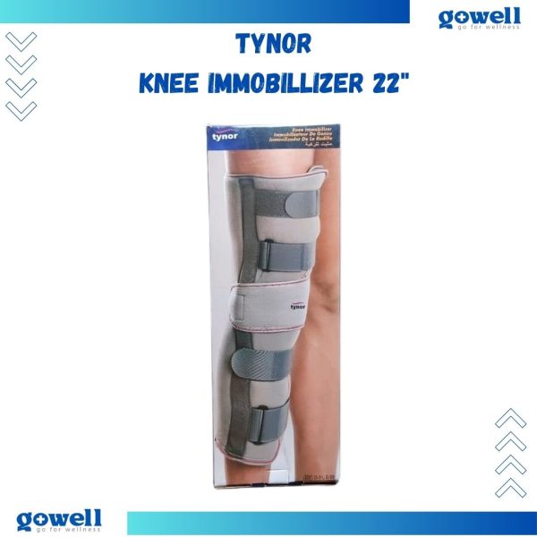 Tynor Knee Immobilizer 22" – Reliable Knee Support by Go Well - Image 2