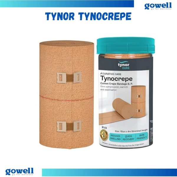 Tynor Tynocrepe (10cm x 4m). Product Code : M - 03