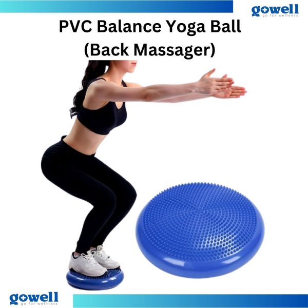 PVC Balance Yoga Ball (Back Massager). - Image 2
