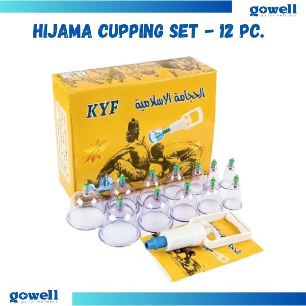 Hijama Cupping Set - 12 Pc.