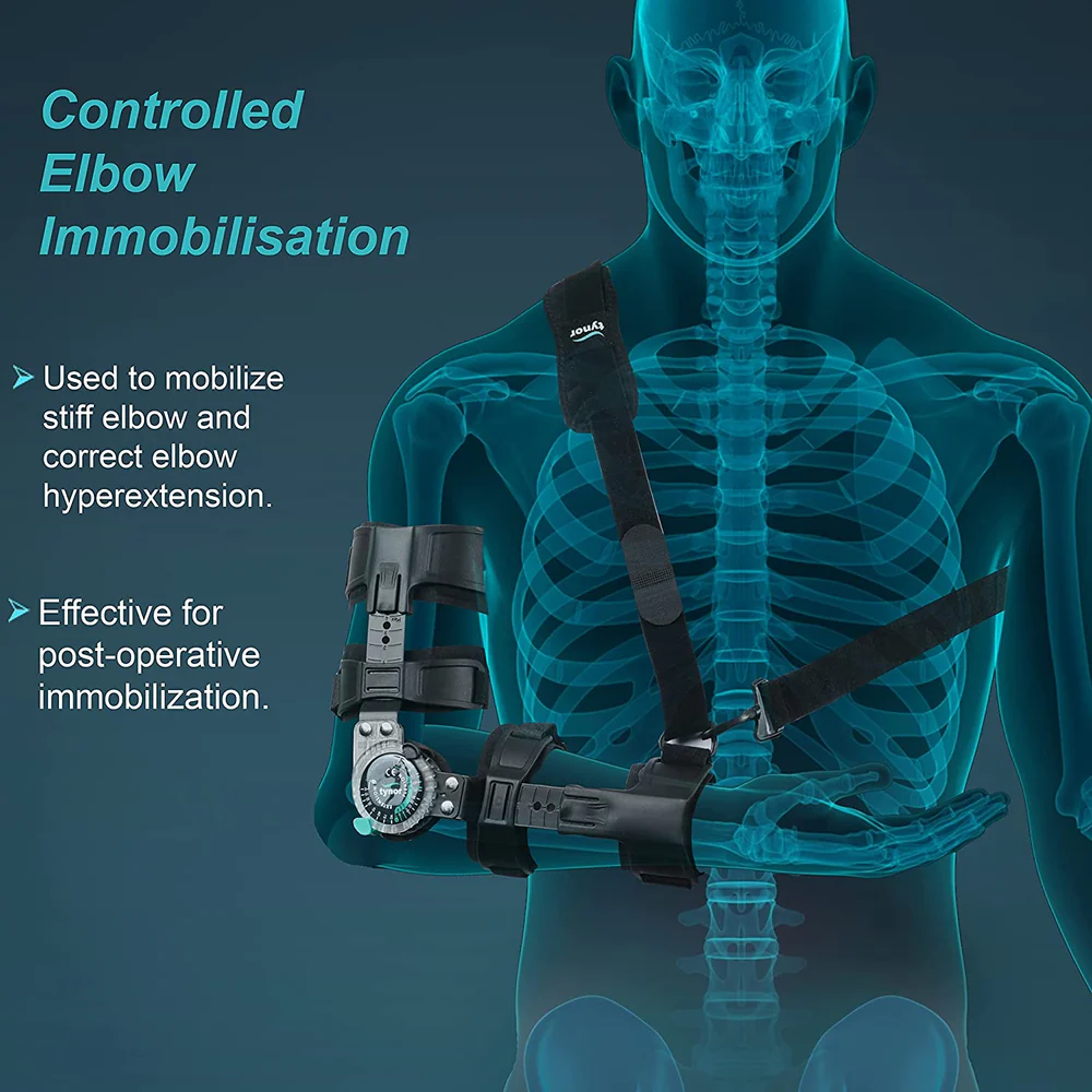 ROM Elbow Brace with Sling Range of Motion Tynor Australia 19