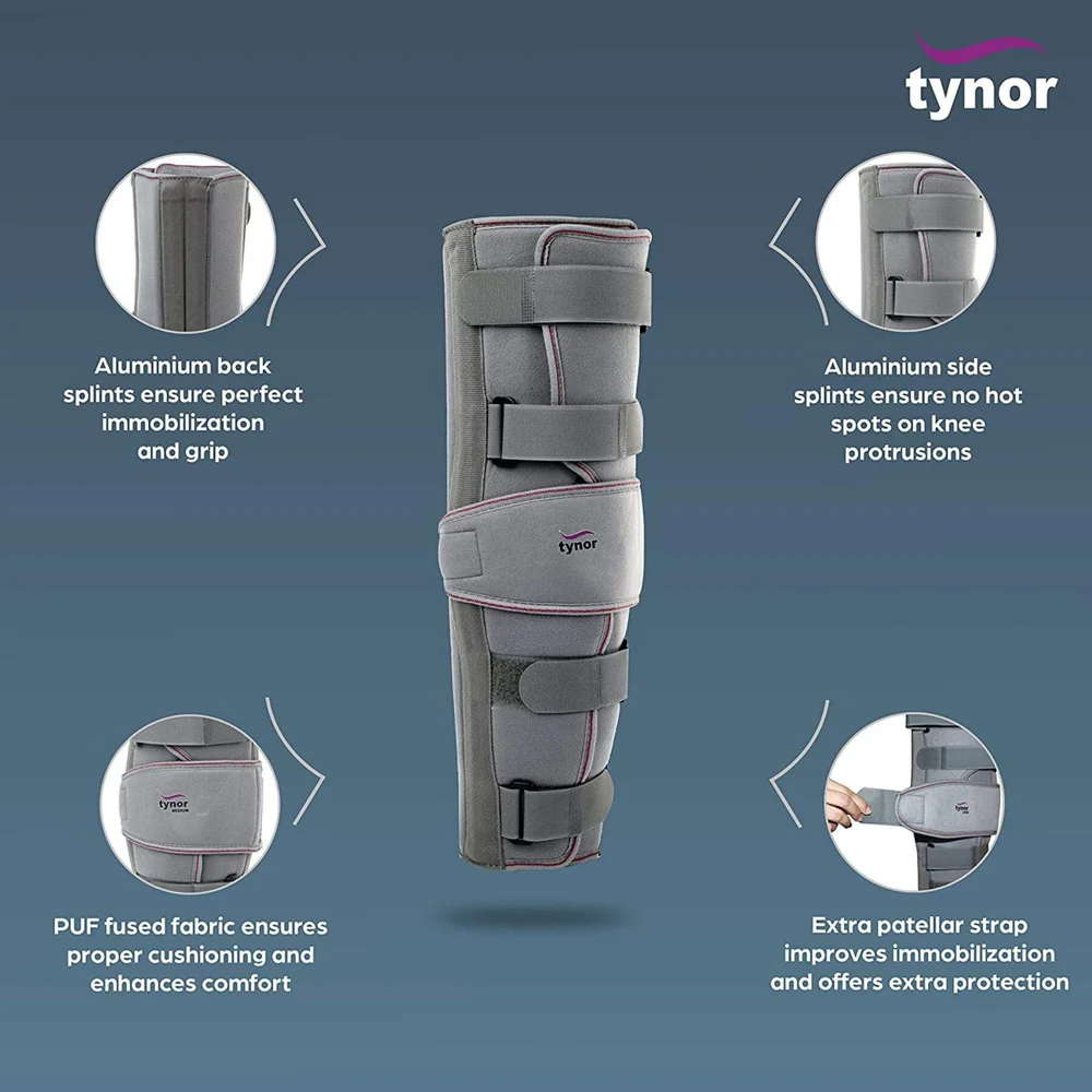 Tynor Australia D11 Knee Immobliser Long 5