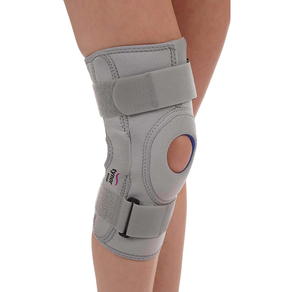 Tynor Australia Knee Support Hinged Neoprene Grey 6