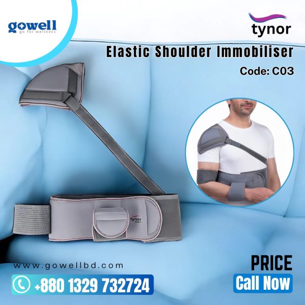 Elastic Shoulder Immobiliser for arm and shoulder support.