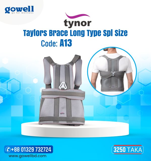 Taylors Brace Long Type Spl Size