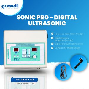 Gowell Sonic Pro Digital ultrasound Device for Pain Relief