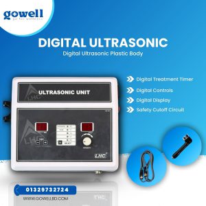 UST Physiotherapy Machine with handheld transducer