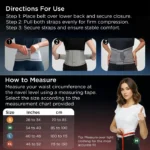 Dr. Trust Lumbo Sacral Belt 4004