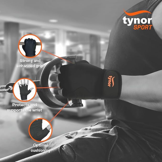 Tynor Tynogrip Training Gloves with support 2