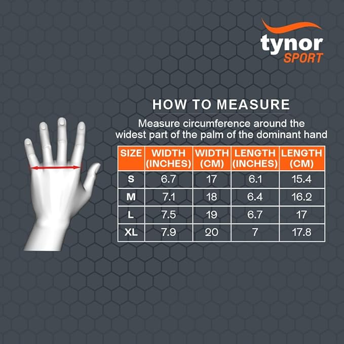 Tynor Tynogrip Training Gloves with support 4