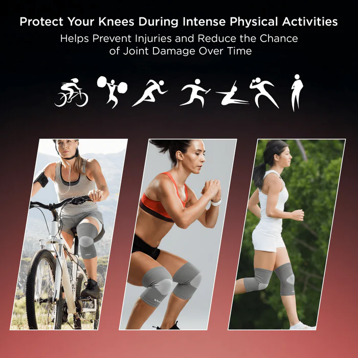 dr trust usa 4501 premium knee support cap for sports gym exercise running cycling workout joint pain relief arthritis compression knee brace for men and women 8098421