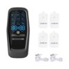 Elctronic Muscle Stimulator TENS EMS MSG 8 PAD BLACK