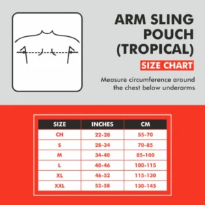 ARMSLINGPOUCH TROPICAL SIZECHARTWEB221100X1100PIXEL