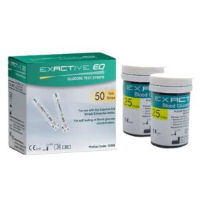 EXACTIVE EQ Glucose Test Strips 50pcs 1