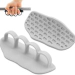 Anti-Slip Workout Gloves Deadlift Grips – Rubber Palm Protection for Weight Lifting & Pull-Ups