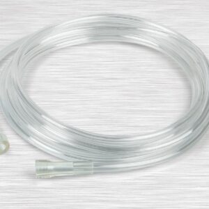 crush resistant oxygen tubing hcs4525h 1 each standard connector clear