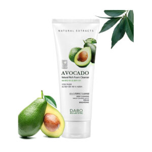 dabo natural rich foam cleanser avocado 180 ml