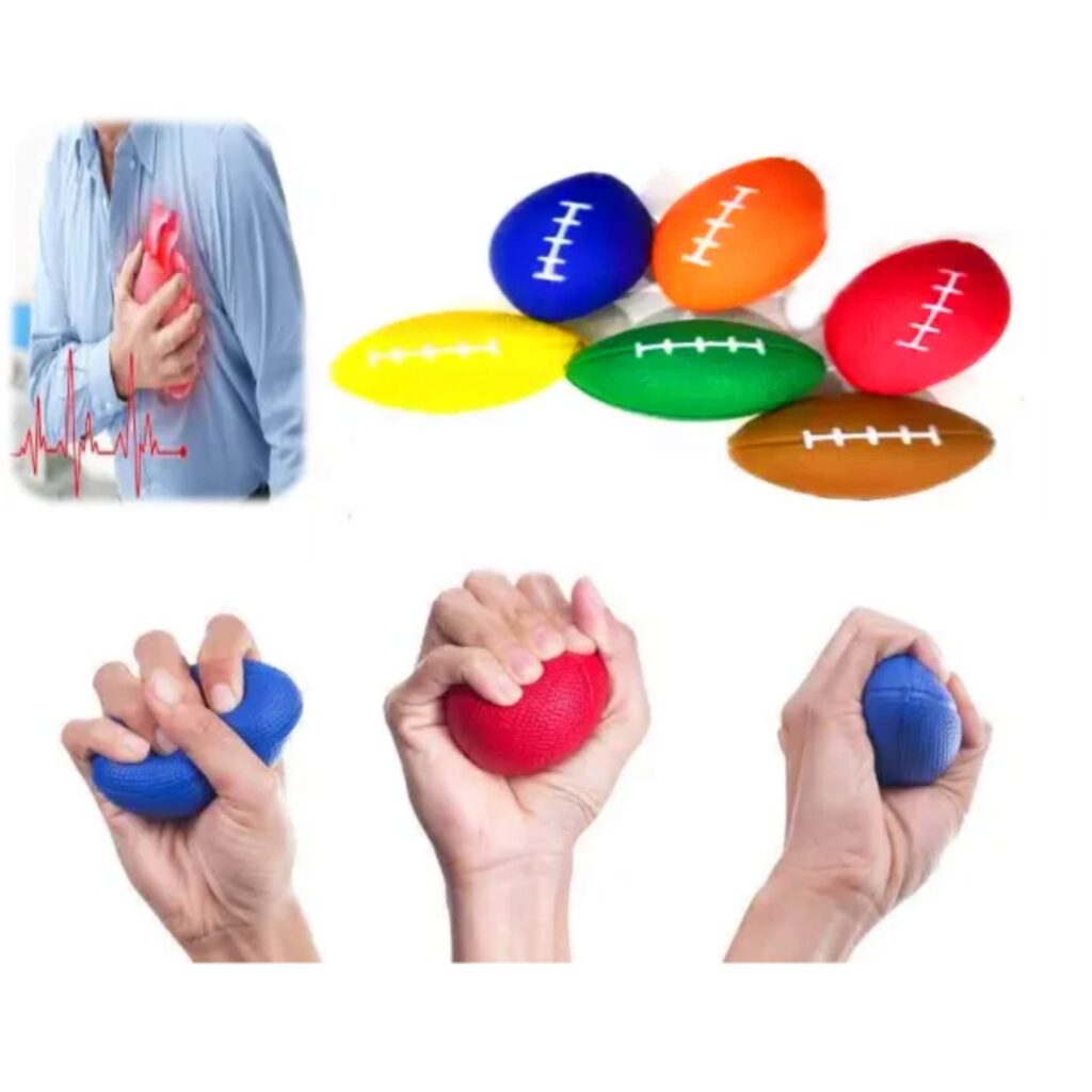 Hand Exercise Ball Rugby - Go Well