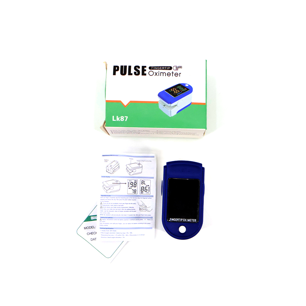 Portable Fingertip Digital Pulse Oximeter LK87