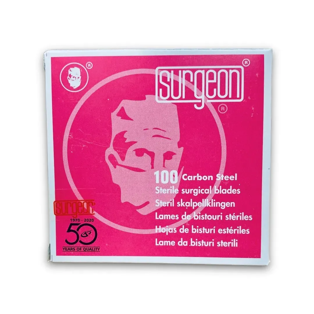 Surgeon Carbon Steel Sterile Surgical Blades 12