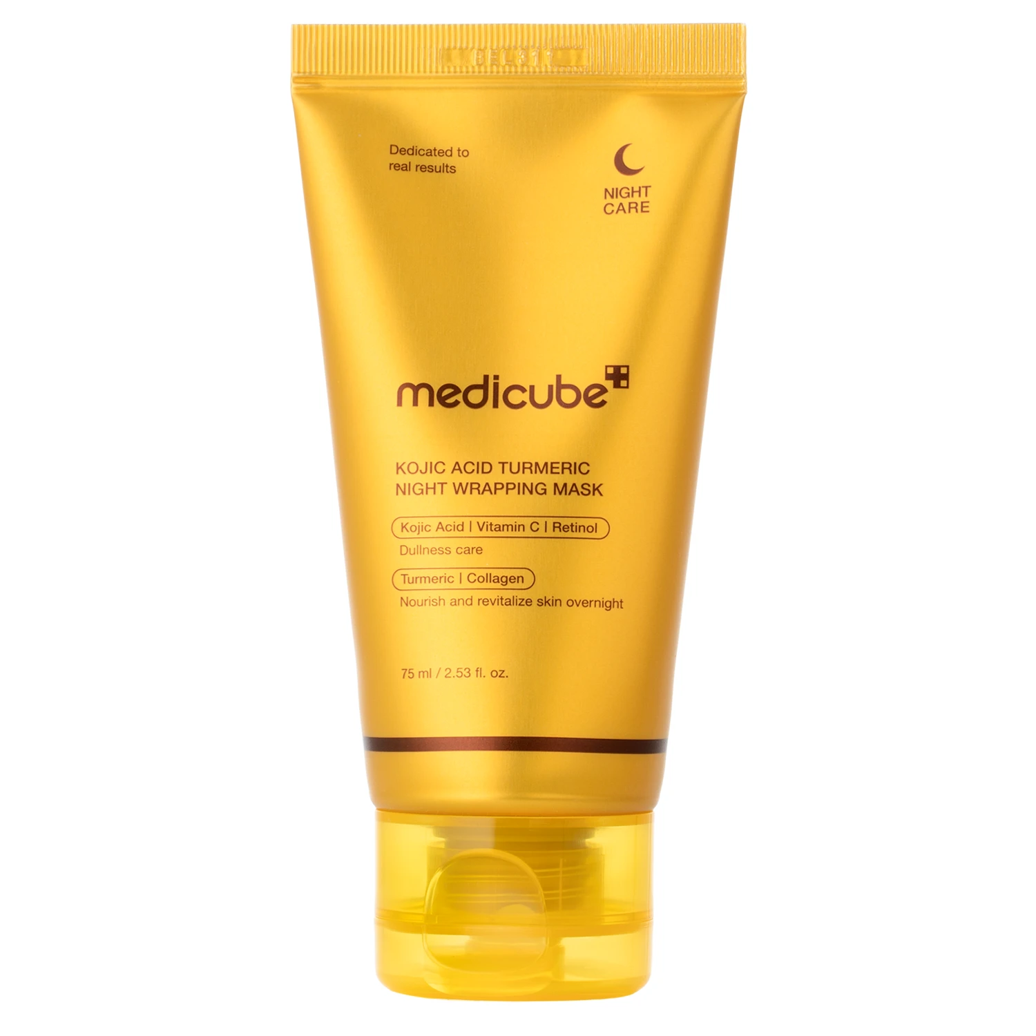 eng pl Medicube Kojic Acid Turmeric Night Wrapping Mask All Night Smoothing Mask with Kojic Acid 75ml 29286 2