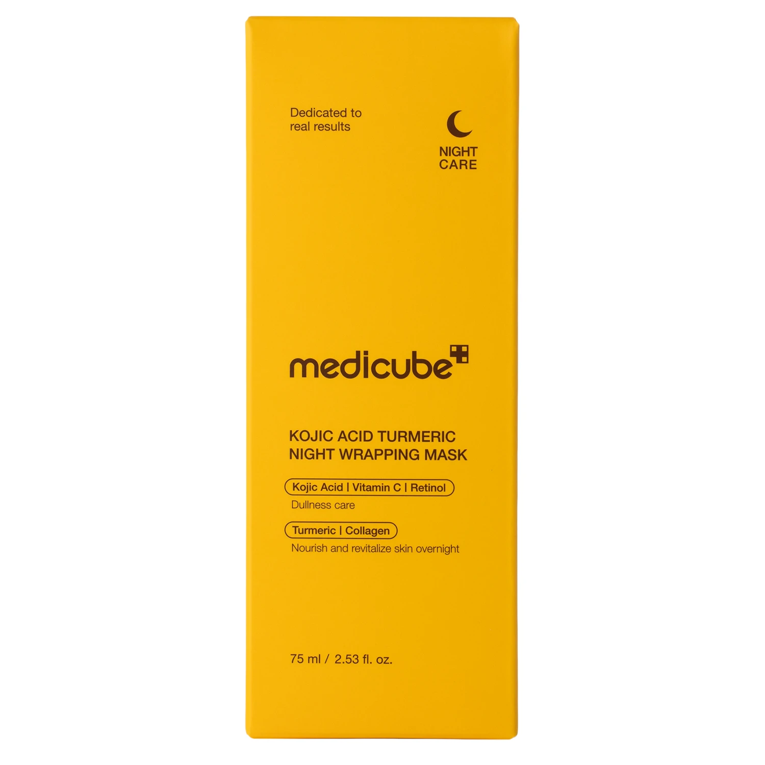 eng pl Medicube Kojic Acid Turmeric Night Wrapping Mask All Night Smoothing Mask with Kojic Acid 75ml 29286 3