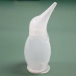imgi 71 Baby Nose Vacuum Suction Silicone Penguin Sucker Nasal Aspirator for Children